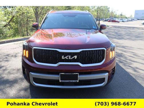 Red 2024 Kia Telluride EX