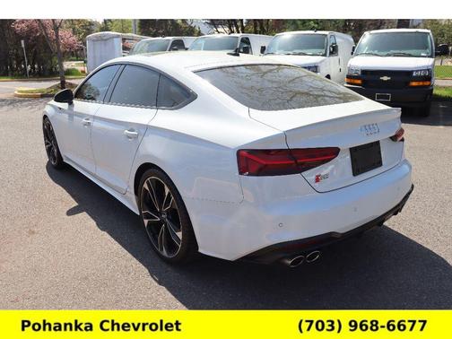 Glacier White Metallic 2021 Audi S5 3.0T Premium Plus