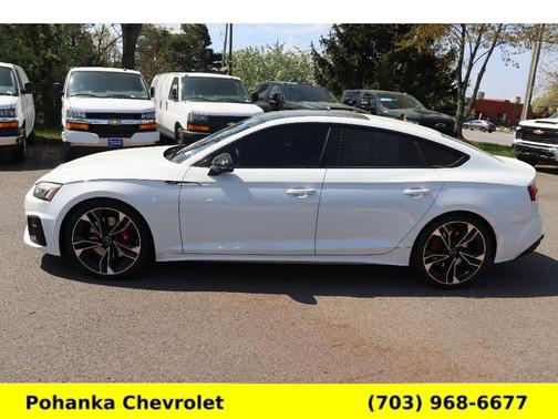 Glacier White Metallic 2021 Audi S5 3.0T Premium Plus