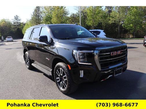 Onyx Black 2022 GMC Yukon AT4