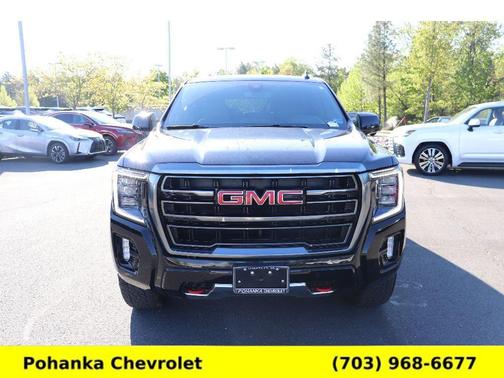 Onyx Black 2022 GMC Yukon AT4