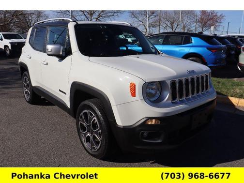 Alpine White 2015 Jeep Renegade Limited
