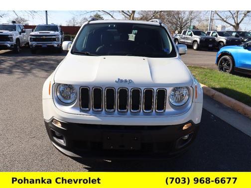 Alpine White 2015 Jeep Renegade Limited