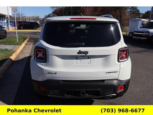 Alpine White 2015 Jeep Renegade Limited
