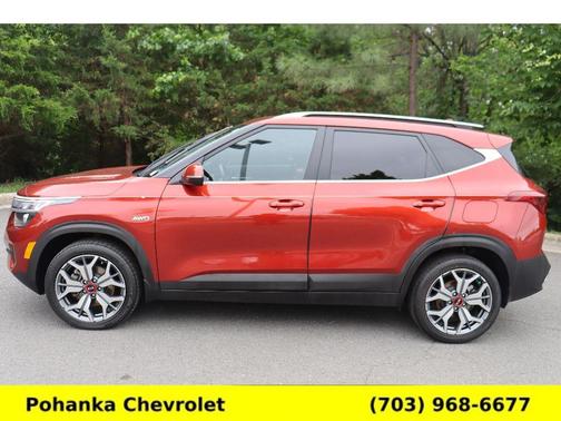 Mars Orange 2021 Kia Seltos S