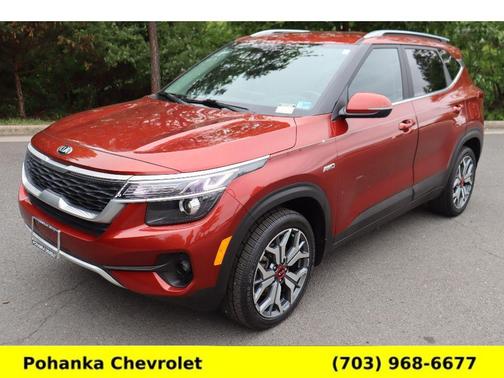 Mars Orange 2021 Kia Seltos S