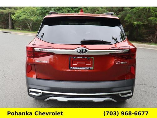Mars Orange 2021 Kia Seltos S