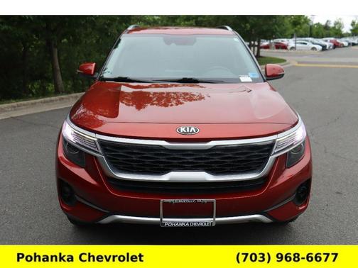 Mars Orange 2021 Kia Seltos S