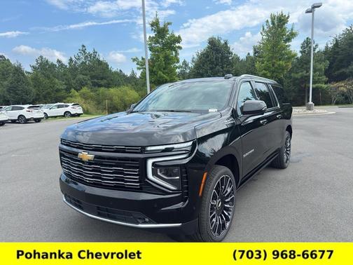Black 2026 Chevrolet Suburban High Country