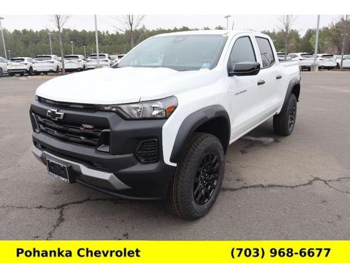 Summit White 2026 Chevrolet Colorado Trail Boss