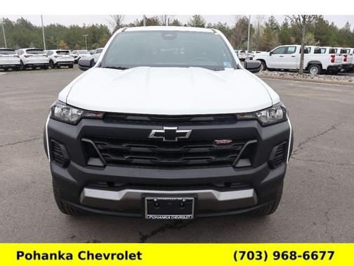Summit White 2026 Chevrolet Colorado Trail Boss