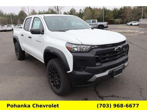 Summit White 2026 Chevrolet Colorado Trail Boss