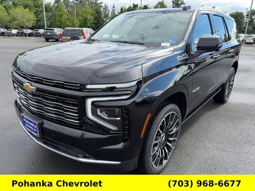 Black 2026 Chevrolet Tahoe High Country