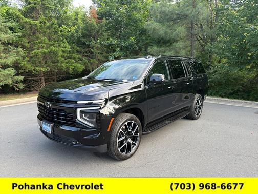 Black 2025 Chevrolet Suburban RST