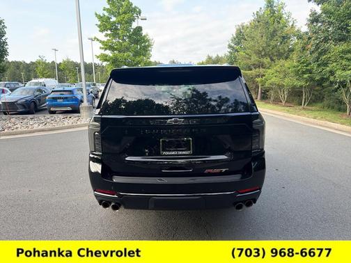Black 2025 Chevrolet Suburban RST