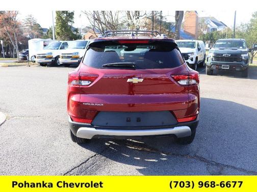 Crimson Metallic 2022 Chevrolet Trailblazer LT