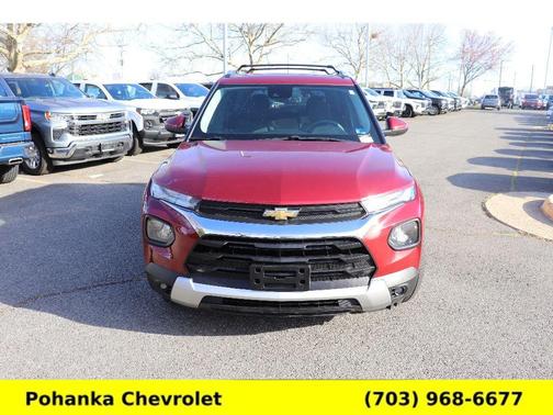 Crimson Metallic 2022 Chevrolet Trailblazer LT