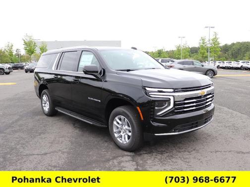 Black 2026 Chevrolet Suburban LT