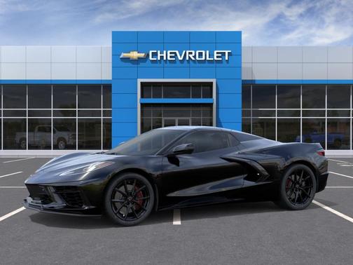 Black 2027 Chevrolet Corvette 2LT