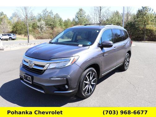 Modern Steel Metallic 2019 Honda Pilot Elite