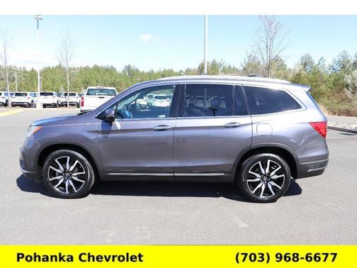 Modern Steel Metallic 2019 Honda Pilot Elite