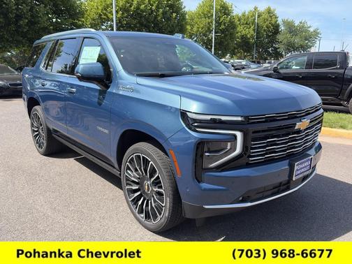 Lakeshore Blue Metallic 2026 Chevrolet Tahoe High Country