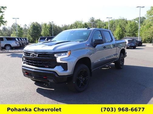Sterling Gray Metallic 2026 Chevrolet Silverado 1500 LT Trail Boss