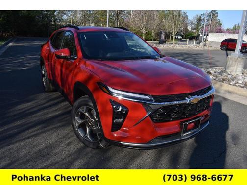 Red 2026 Chevrolet Trax LT