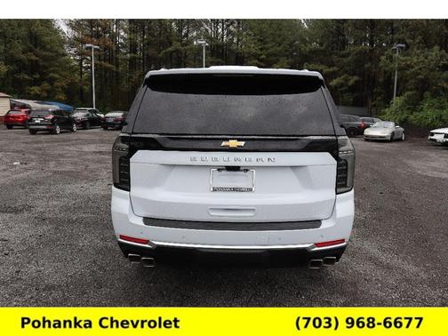 Polar White 2026 Chevrolet Suburban High Country