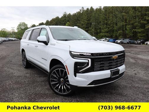 Polar White 2026 Chevrolet Suburban High Country