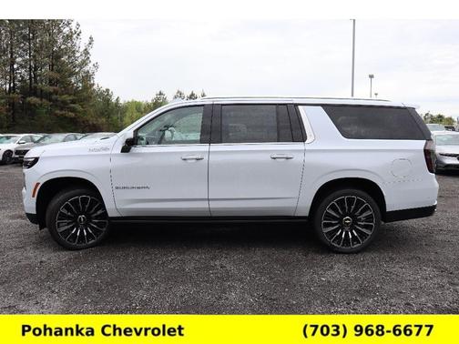 Polar White 2026 Chevrolet Suburban High Country