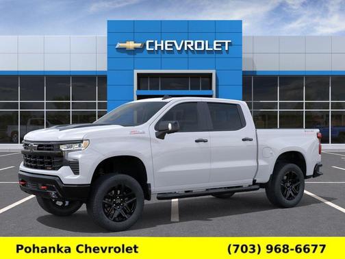 Summit White 2026 Chevrolet Silverado 1500 LT Trail Boss