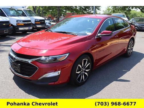 Radiant Red 2025 Chevrolet Malibu RS
