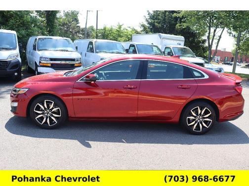 Radiant Red 2025 Chevrolet Malibu RS