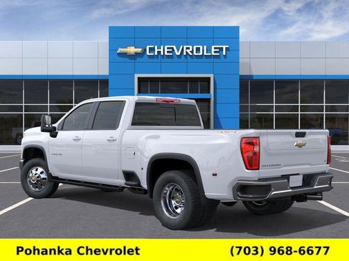 Summit White 2026 Chevrolet Silverado 3500 LT