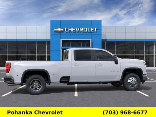 Summit White 2026 Chevrolet Silverado 3500 LT