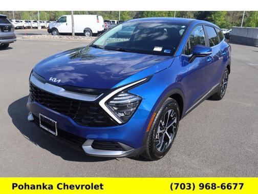 Sapphire Blue 2024 Kia Sportage EX