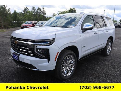 Polar White 2026 Chevrolet Tahoe Premier