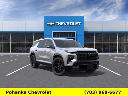 Sterling Gray Metallic 2026 Chevrolet Traverse RS