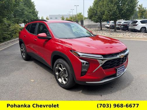 Red 2026 Chevrolet Trax LT
