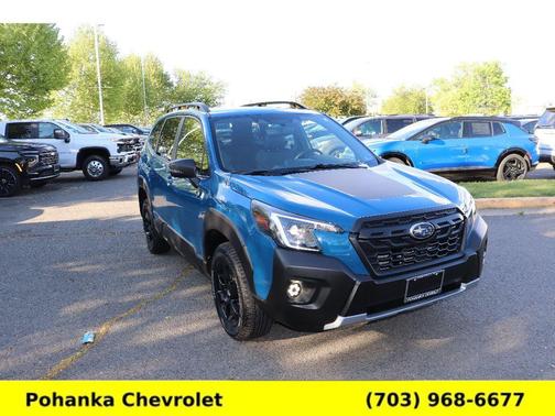 Geyser Blue 2023 Subaru Forester Wilderness