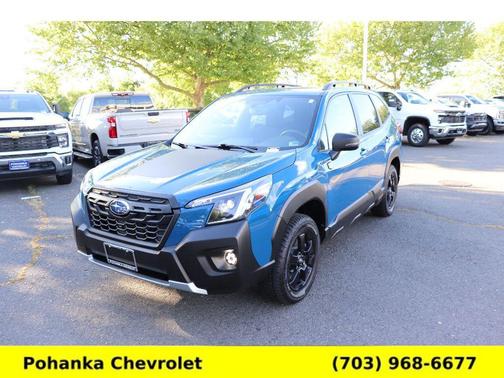 Geyser Blue 2023 Subaru Forester Wilderness
