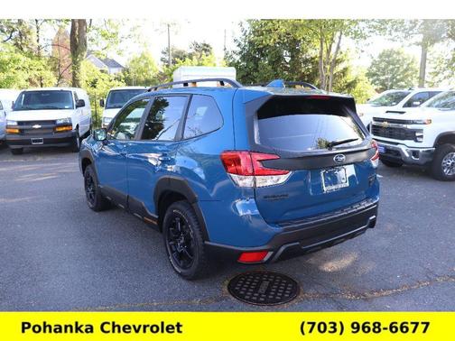 Geyser Blue 2023 Subaru Forester Wilderness