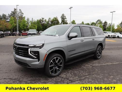 Sterling Gray Metallic 2026 Chevrolet Suburban RST