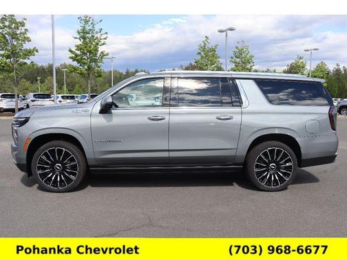 Sterling Gray Metallic 2026 Chevrolet Suburban High Country