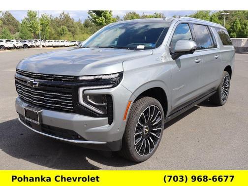 Sterling Gray Metallic 2026 Chevrolet Suburban High Country