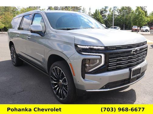 Sterling Gray Metallic 2026 Chevrolet Suburban High Country