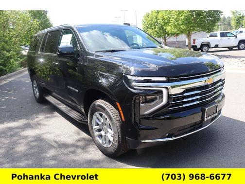 Black 2026 Chevrolet Suburban LT