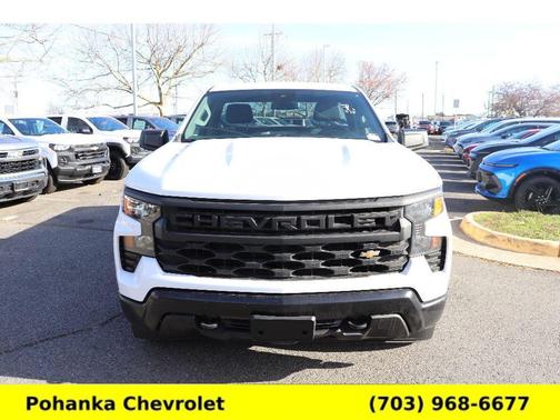 Summit White 2022 Chevrolet Silverado 1500 WT
