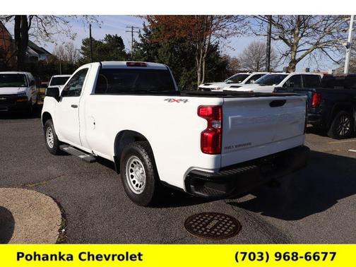 Summit White 2022 Chevrolet Silverado 1500 WT